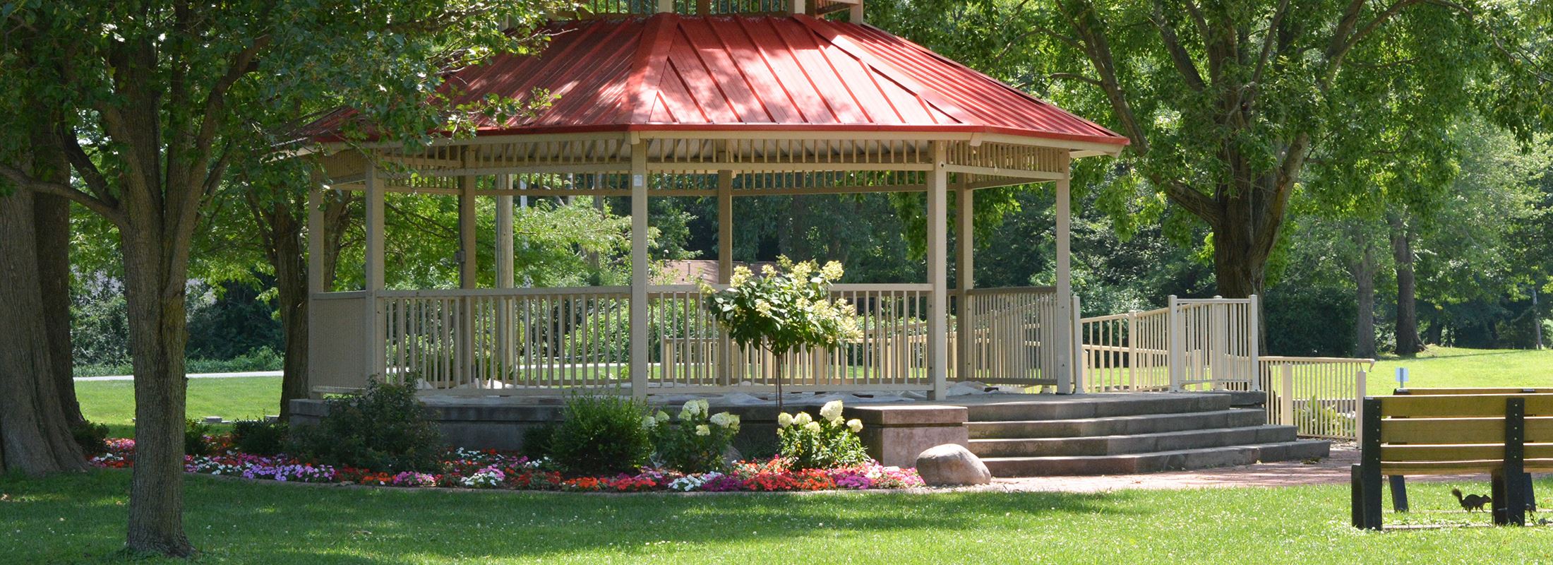Gazebo in Tri Township Park (PDF)